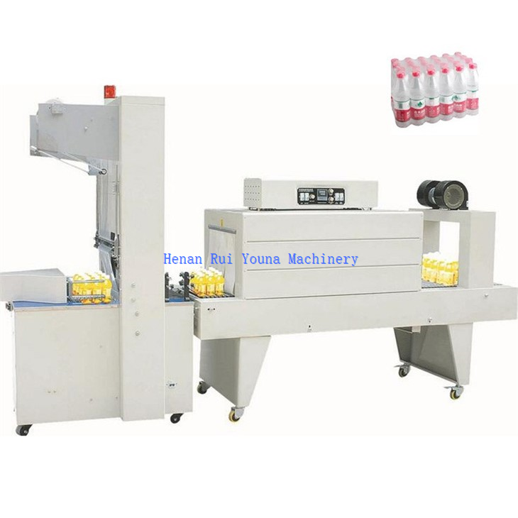 Automatic 24 Bottle Heat Shrink Wrapping Machine